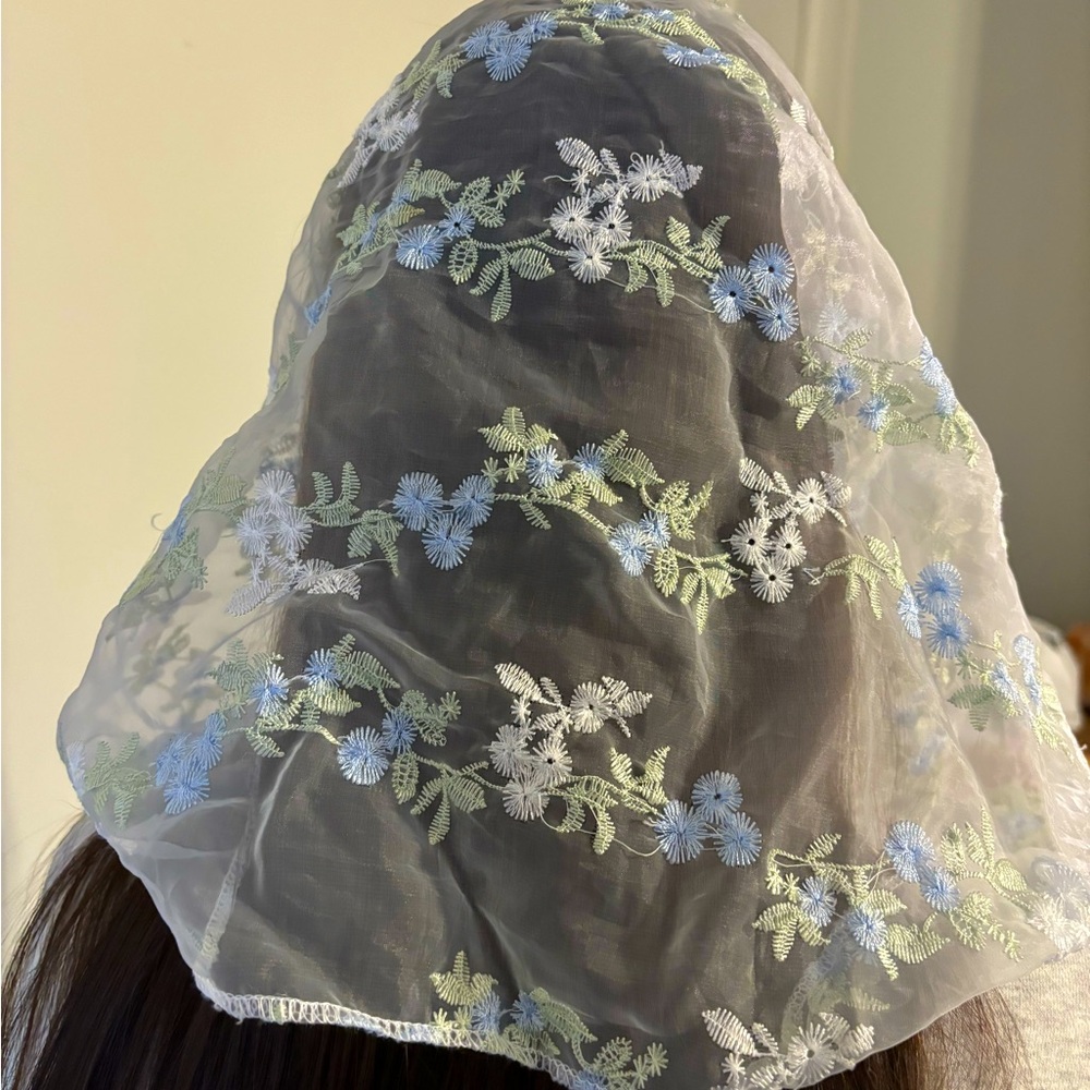 Veil or church mantilla handmade